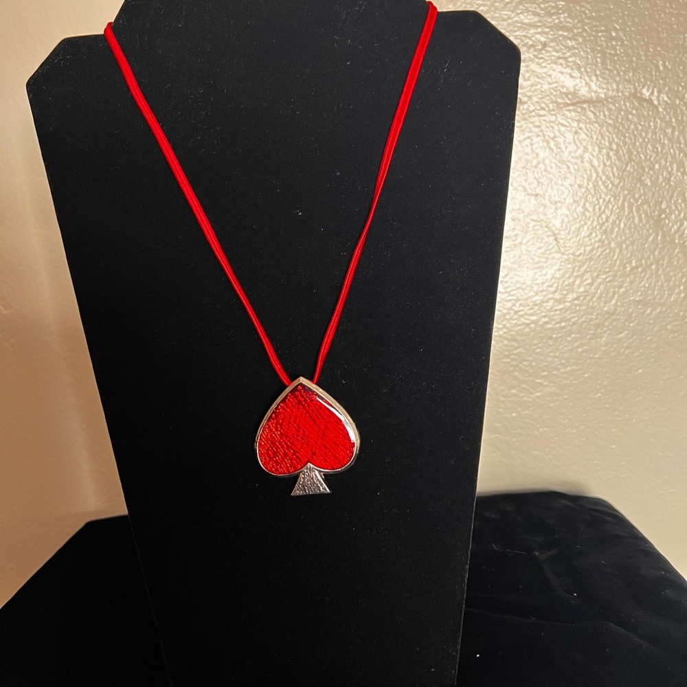 Yves Saint Laurent -Vintage Red Heart Brooch/Pin